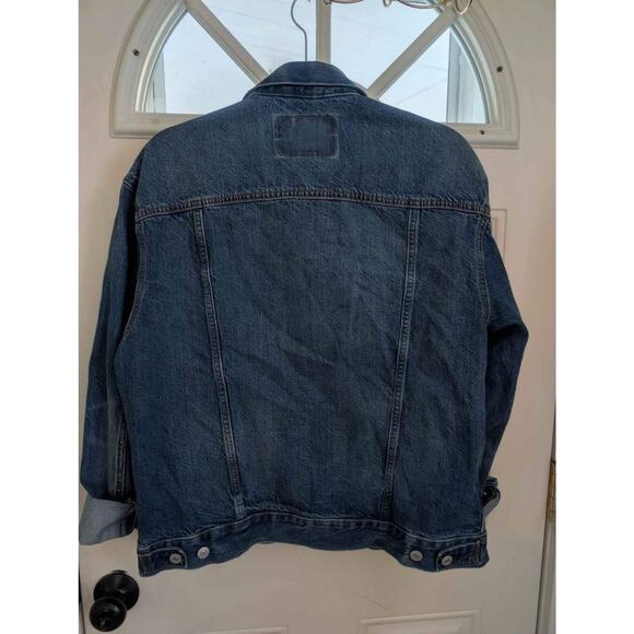 American Eagle Organic Cotton Denim Jacket size medium - Picture 4 of 5